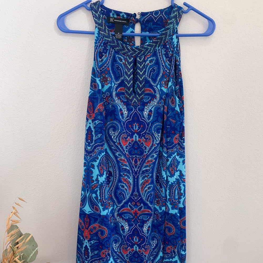 International Concepts Colorful Patterned Dress